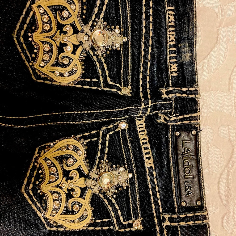 L.A Idol jeans. Size 3. Like new.  No tag. Blue